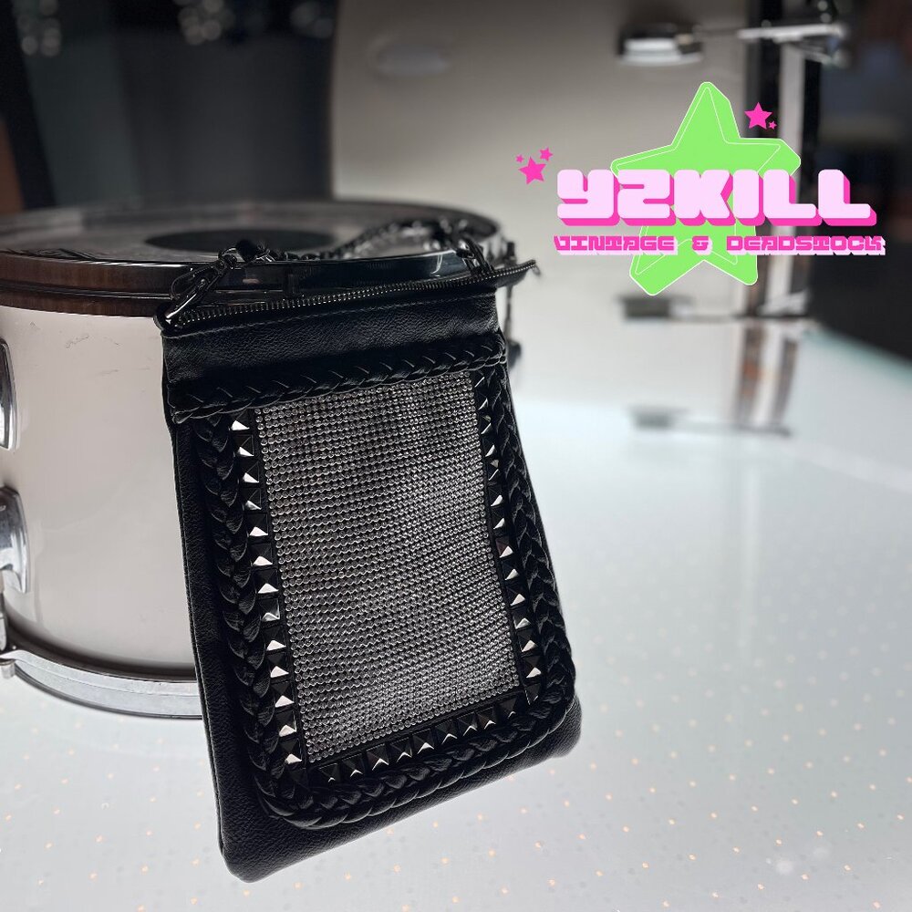 MMS Design Studio Rhinestone & Studs Bag